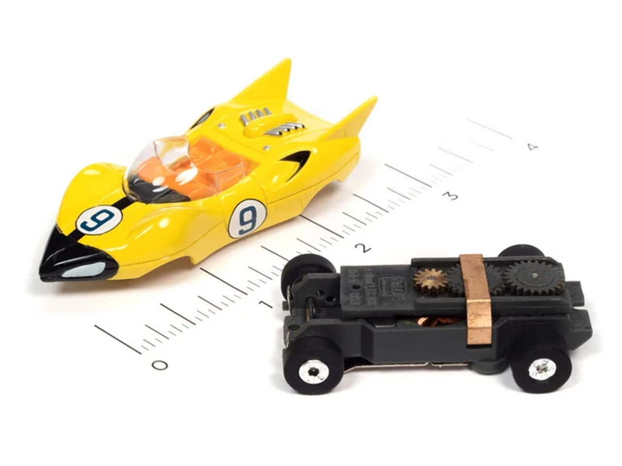Auto World Speed Racer Shooting Star Racer X Thunderjet R36 HO Slot Car - Image 3