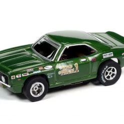 Auto World 1969 Chevy Camaro Wally Booth Rat Pack Legends of the 1/4 Mile X-Traction HO Slot Car