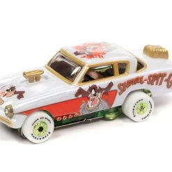 Auto World iWHEELS 1953 Studebaker Funny Car Tasmanian Devil Thunderjet HO Slot Car