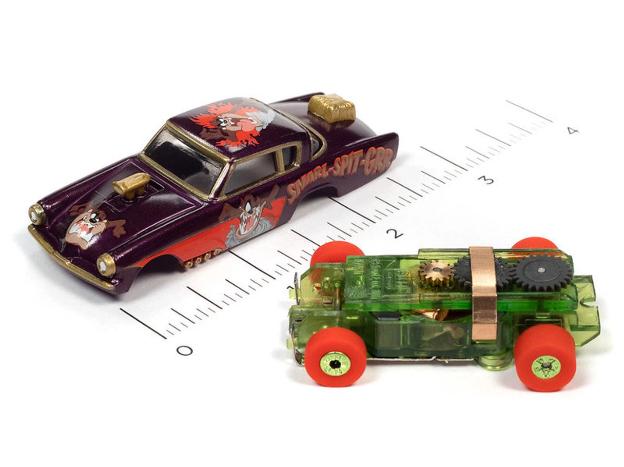 Auto World 1953 Studebaker Funny Car Tasmanian Devil Thunderjet HO Slot Car - Image 3