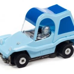 Auto World Sand Van (Blue) Thunderjet HO Slot Car