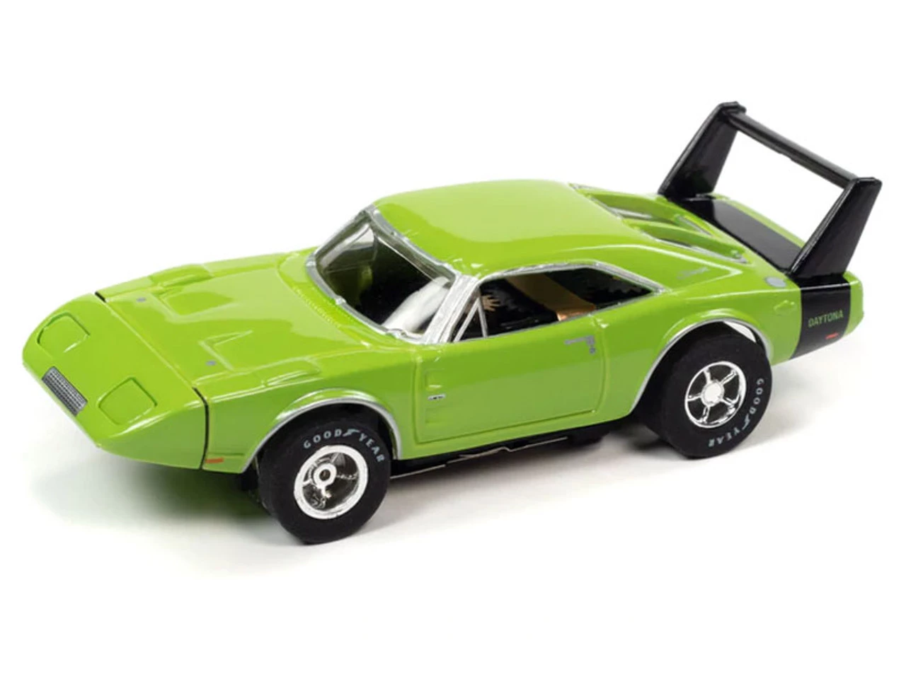 Auto World 1969 Dodge Charger Daytona (Green) X-Traction R35 HO Slot Car