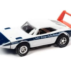 Auto World 1969 Dodge Charger Daytona (White) X-Traction R35 HO Slot Car