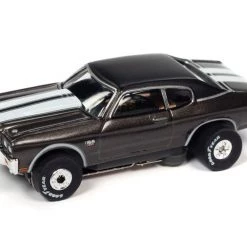 Auto World 1970 Chevrolet Chevelle SS (Gray) Thunderjet HO Slot Car