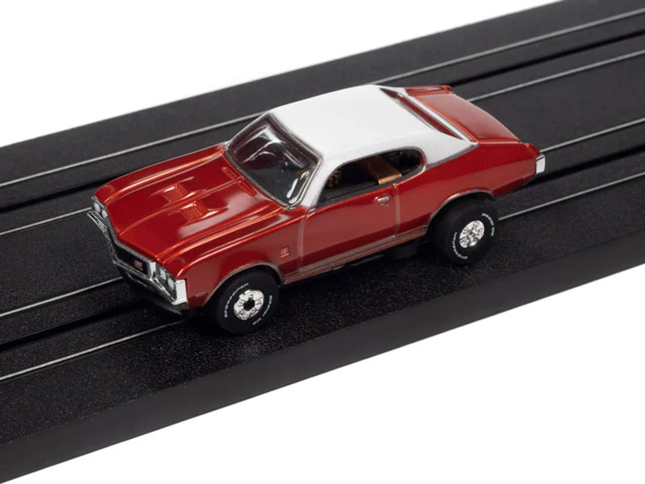Auto World 1972 Buick GS (Red) Cars N Coffee Thunderjet HO Slot Car - Image 2