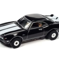 Auto World 1968 Chevrolet Camaro Z/28 (Black) Cars N Coffee Thunderjet HO Slot Car