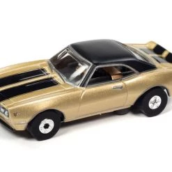 Auto World 1968 Chevrolet Camaro Z/28 (Gold) Cars N Coffee Thunderjet HO Slot Car