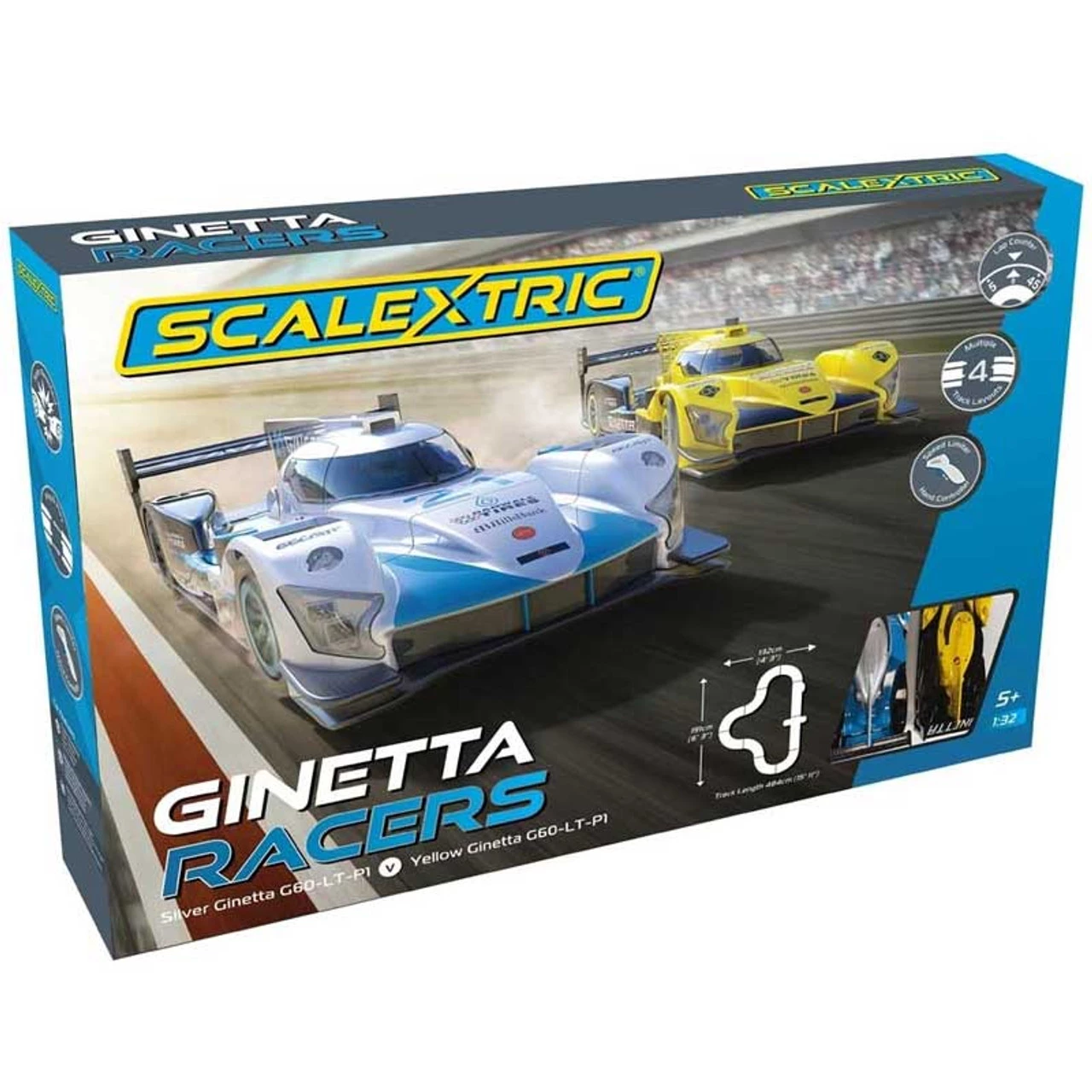 Scalextric Ginetta Racers 1/32 Slot Car Track Set - Image 3