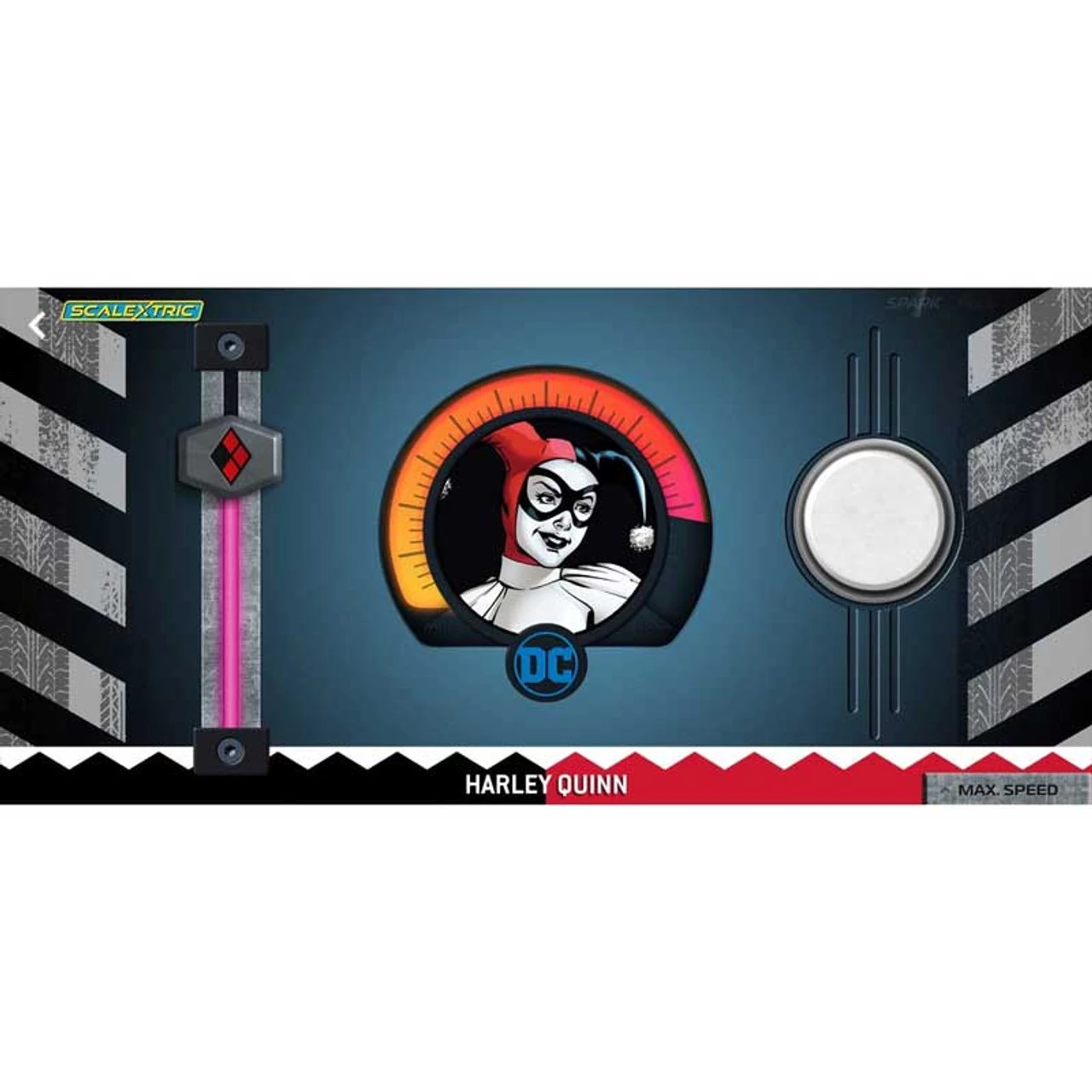 Scalextric Batman vs Joker Spark Plug 1/32 Slot Car Track Set - Image 6