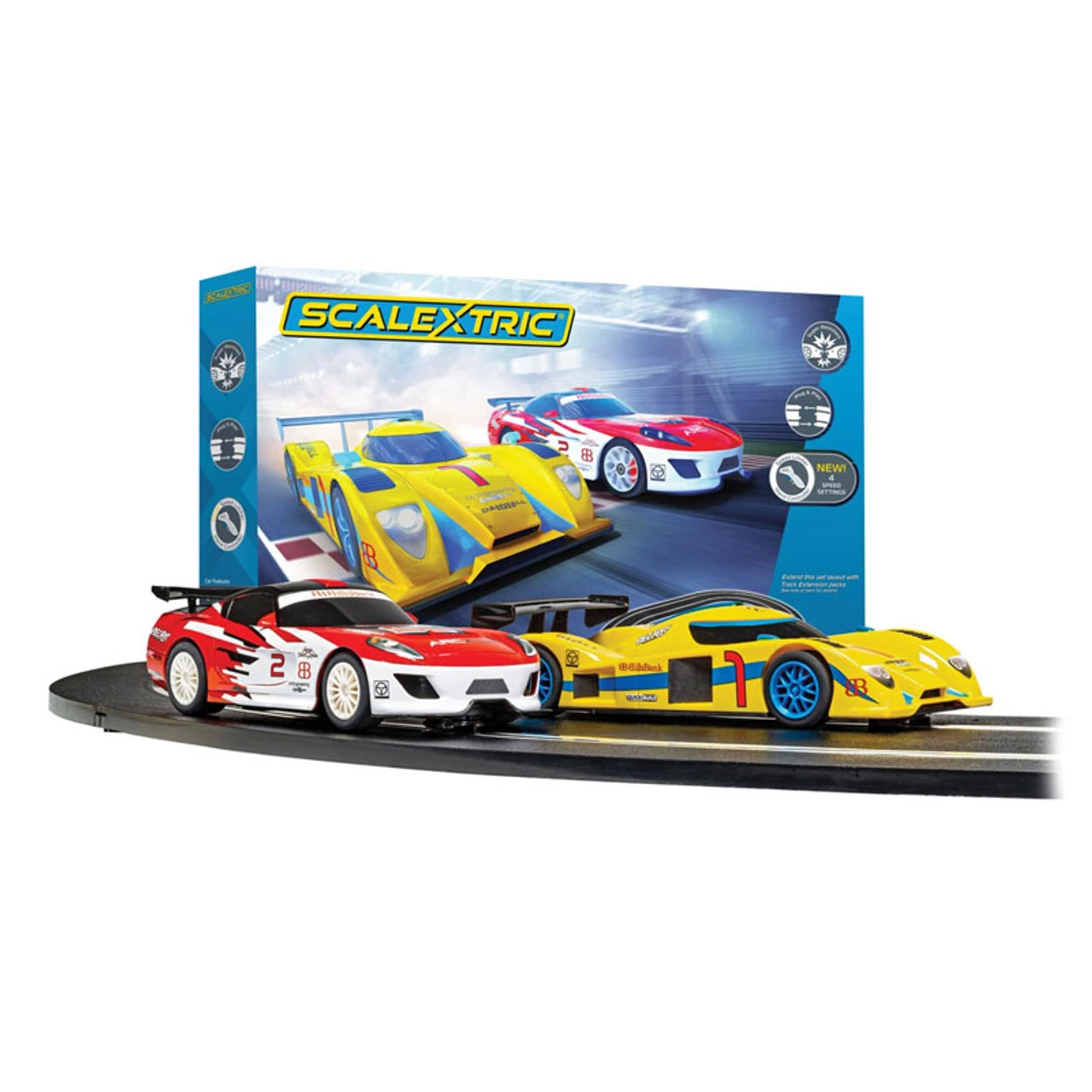 Scalextric Speed Supreme 1/32 Slot Car Track Set - Image 2