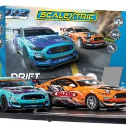 Scalextric Drift 360 1/32 Slot Car Track Race Set