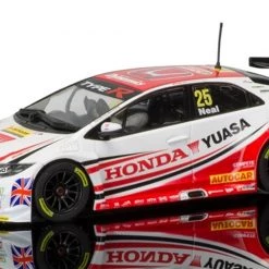 Scalextric Honda Civic Type R BTCC Matt Neal 1/32 Slot Car