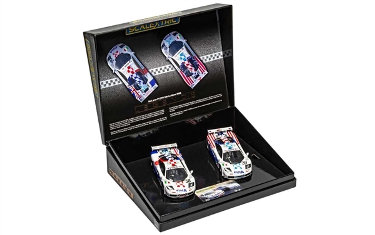 Scalextric McLaren F1 GTR 'FINA' Twin Pack 1/32 Slot Car