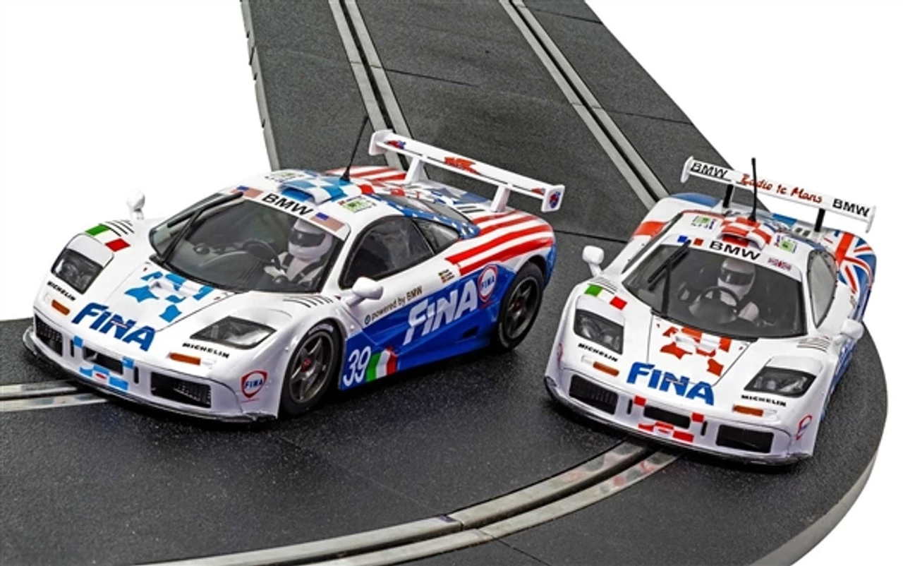 Scalextric McLaren F1 GTR 'FINA' Twin Pack 1/32 Slot Car - Image 3