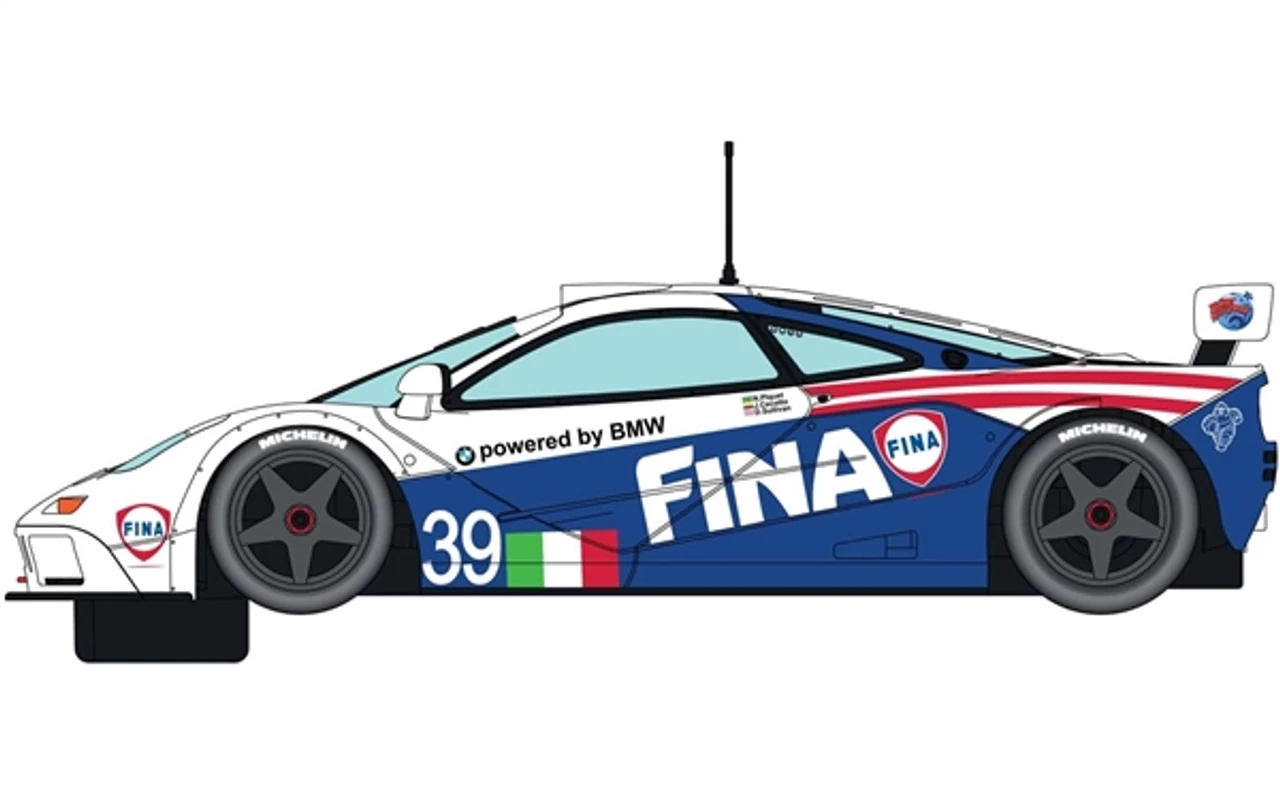 Scalextric McLaren F1 GTR 'FINA' Twin Pack 1/32 Slot Car - Image 5
