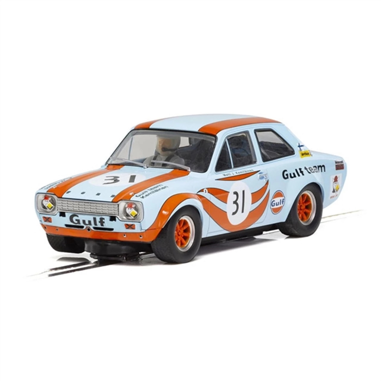 Scalextric Ford Escort Mk1 - Gulf Edition 1/32 Slot Car
