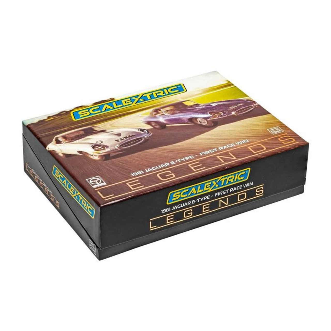 Scalextric Jaguar E-Type 1961 First Win Twin Pack 1/32 Slot Car - Image 2