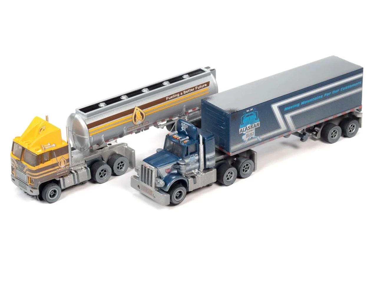 Auto World Semi-Frozen Extreme Conditions 14' HO Slot Car Set - Image 3